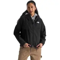 The North Face W ANTORA RAIN HOODIE Dames Outdoorjas - TNF Zwart