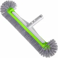 Merkloos Zwembadborstel 44,5 cm, nylon haren, voor zwembad