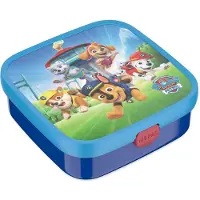 Mepal Bento lunchbox groot Campus - 1.25 l - Inclusief 2 uitneembare lekdichte bentobakjes & vorkje - Paw Patrol Pups