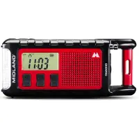 Midland - Emergency Radio - ER300 Pro - Red Black