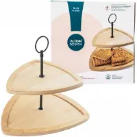 Altomdesign Altom Design Bamboe Taartplateau 2-laags