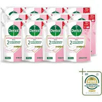 Dettol 12 x - Handzeep Navulling - Hypoallergenic - Sensitive - 500 ml - Wasstrips - Handzeep Navulling - Hypoallergenisch Handzeep - Gevoelige Huid - Antibacterieel Handzeep - Duurzaam Handzeep