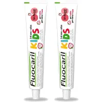 FLUOCARIL 2 x Kids - Bi-Fluoride - Tandpasta - Met Aardbeiensmaak - 3 tot 6 jaar - 50 ml - Voordeelverpakking - 2 stuks