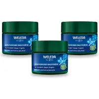 Weleda 3 x - Nachtcrème Versterkend - Blauwe Gentiaan & Edelweiss - 40 ml - Voordeelverpakking - 3 stuks