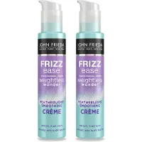 John Frieda 2 x – Haarcrème – Weightless Wonder – Luchtige verzorging – 100 ml - Voordeelverpakking - 2 stuks