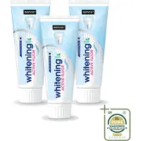 Sence 3 x - Whitening - Tandpasta - Met Fluor - 75 ml - Wasstrips - Tandpasta - Witte Tanden - Fluor - Tanden Reinigen - Tanden Verzorgen