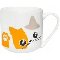 Ambition Kitty Mok 440 ml - Oranje Porselein