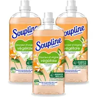 Soupline 3 x - Wasverzachter - Oranjebloesem - 52 Wasbeurten - 1.3L - Voordeelverpakking - 3 stuks