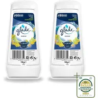 Glade 2 x - Gel - Marine - 150 g - Wasstrips - Luchtverfrisser - Fris Geur - Maritieme Geur - Geur Gel - Badkamer Geur