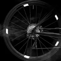 OEM Reflecterende stickers voor fietsen en motorfietsen - 12 stuks, waterbestendig - veiligheidsstickers