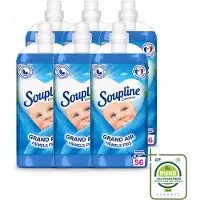 Soupline 6 x - Wasverzachter - Hemels Fris - 1350 ml - Grootverpakking - Vaatwasstrips - Wasverzachter - Wasgoed - Frisheid - Wasmachine - Kleding Verzorgen