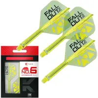 Target Darts Luke Littler Fallout Flights Stems 19mm