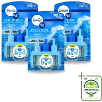 Ambi Pur 3 x 3volution - Bermuda Vibes Navulling - Luchtverfrisser - 20 ml - Grootverpakking - Vaatwasstrips - Luchtverfrisser - Oceaan Geur - Geurverspreiding - Geurapparaat - Geur Sfeer