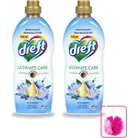 Dreft 2 x - Wasverzachter - Gekleurde Was - Blauwe Droom - Anti-Veroudering - 40 Wasbeurten - Bulkverpakking - Wasverzachter - Douchemop - Anti-aging
