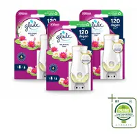 Glade 3 x - Houder Elektrische Olie - Relaxing Zen - Grootverpakking - Vaatwasstrips - Relaxatie - Ontspanning - Geur - Sfeer - Sfeerontspanning