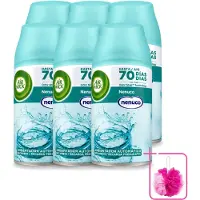 Air Wick 6 x - Luchtverfrisser Navulling - Nenuco - Automatische Spray - 250 ml - Bulkverpakking - Luchtverfrisser - Douchemop - Geurverspreider