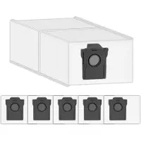 OEM Vervangingsstofzuigzakken voor robotstofzuigers - 6 stuks - Compatibel met diverse modellen van de X-, D-, L-, E-, P- en Z-serie