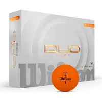Ginza.se - DUO Soft Golf Ball - Orange - 12 Balls