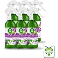 Air Wick 6 x – Luchtverfrisser Spray – Active Fresh Lavendel & Lelie – 237 ml - Grootverpakking - Vaatwasstrips - Luchtverfrisser - Geur Neutraliseren - Natuurlijke Geur - Lavendel - Lelie
