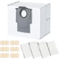 OEM Herbruikbare stofzak - Compatibel met robotstofzuigers van de Q7/S7/Q8 serie - Inclusief 4 stuks en 6 geurblokjes