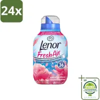 Lenor - Wasverzachter - Fresh Air - Fleurige Bloesem - 36 Wasbeurten - Voordeelverpakking - 24 stuks - Wasverzachter -