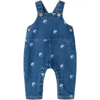 Lil´ Atelier Overall blauw / wit