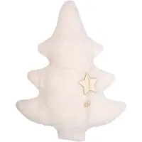 Intratuin Sierkussen Gina Kerstboom Crème 55 X 43 Cm