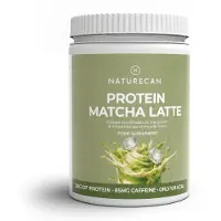 Naturecan Matcha Eiwitpoeder - 500 g - 20 g Eiwit per Portie - Voor Matcha Latte - Warm of IJskoud