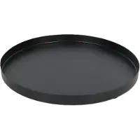 Intratuin Decoratiebord Jour Zwart D 25 H 2 Cm