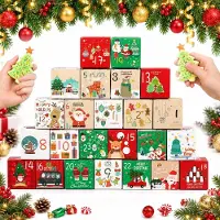 Dripio Adventskalender om zelf te vullen, 24 stuks, in verschillende kleuren