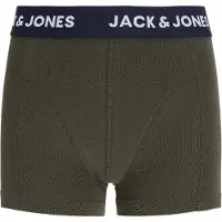 Jack & Jones Junior Onderbroek grijs / donkergroen / zwart / wit