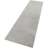 TT Home Woonkamer hoogpolig tapijt imitatiebont moderne effen kleuren pluizig zacht 80 x 300 cm Rechthoek 80 x 300 cm Rechthoek grijs