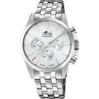Lotus Analoog horloge zilver