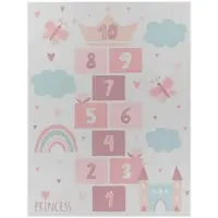 TT Home Kinderkamer tapijt tapijt kinderkamer tapijt antislip hart wolk vlinder 160 x 220 cm Rechthoek 160 x 220 cm Rechthoek beige