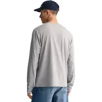 Gant Shirt 'Shield' grijs gemêleerd