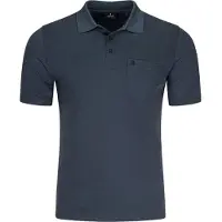Ragman Shirt 'Basic' blauw gemêleerd