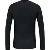 Salewa - Cristallo Warm AMR L/S Tee - Merino-ondergoed 48 - M, zwart