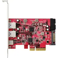 Renkforce 1 + 4 poorten USB 3.2 Gen 2-controllerkaart USB-A 3.2 Gen 2 PCIe x4