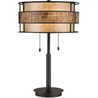 QUOIZEL LED Tafellamp Laguna | 2X E27 Max 60W | Renaissance Copper