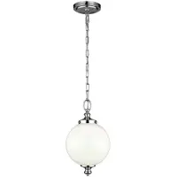 FEISS LED Hanglamp Parkman | 1X E27 Max 60W | Dimbaar | Polished Nickel