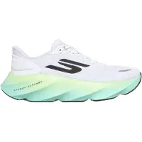 SKECHERS Aero Burst hardloopschoenen Wit Groen AW26 Dames, Maat 38,5 - EUR
