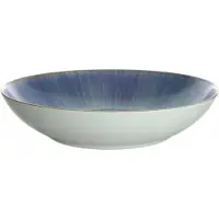 Lubiana Roma Diep Bord 22 cm - Esmerald Blauw & Bruin