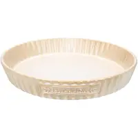 MamboCat BAKERY Crème Quichevorm Ø26cm van aardewerk – Q56000200