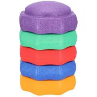 Nobrand - Stapblokken Discover - 5 stuks in primaire kleuren