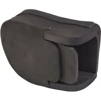 Grays Hockey Handschoner, doelman, maat Large, zwart, met fluorescerend geel, links