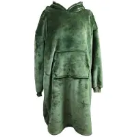 Unique living - Hoodie Oversized Winter Green -70x110cm