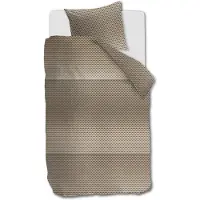 Kardol Dekbedovertrek Lofty Natural Katoensatijn-140 x 200 / 220 cm | 1-Persoons