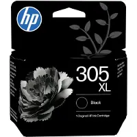 HP zwarte originele inktcartridge 305XL met hoge capaciteit, Hoge (XL) capaciteit, Zwart, Pigmentinkt, 4 ml, 1 stuk, 300 pagina's.