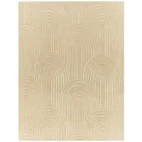 TT Home Woonkamertapijt eetkamer kortpolig geometrisch uiterlijk Skandi Boho effen kleuren 120 x 160 cm Rechthoek 120 x 160 cm Rechthoek beige