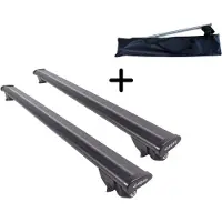 Farad dakdragers Ford Galaxy 2015 t/m 2023 gesloten dakrailing - 100 kg - Wingbar zwart - Met opbergtas